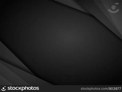 abstract metallic black frame design innovation concept layout background