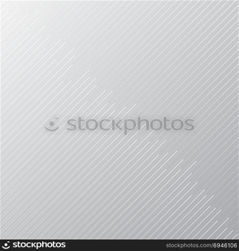 Abstract minimal design stripe and diagonal lines pattern on gray and white background and texture. Vector illustration.