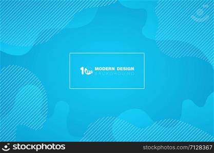 Abstract minimal gradient blue shape pattern design background. Decorate for template design, ad, artwork, presentation. illustration vector eps10