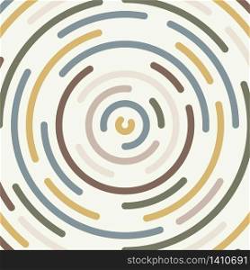 Abstract minimal round line shape element pattern artwork background. Use for cover, template, print, design, artwork. illustration vector eps10