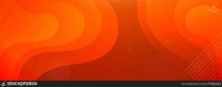 Abstract Minimalist Textured Orange Gradient Background Design. Graphic Design Element.