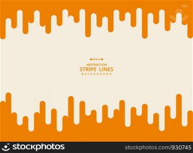 Abstract modern background of yellow stripe line geometric pattern. Using for poster, brochure, ad, art design. vector eps10