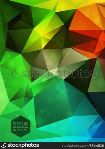 Abstract modern background with label, can be used for website, info-graphics