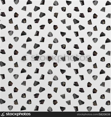 Abstract modern background with polygonal seamless pattern