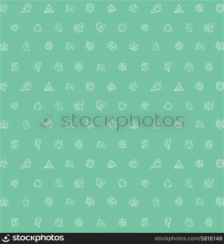 Abstract modern background with polygonal seamless pattern. Abstract modern background with polygons design