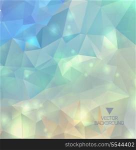 Abstract modern background with polygons.