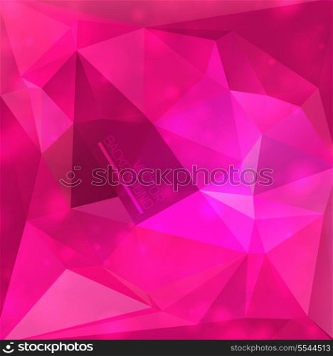 Abstract modern background with polygons.