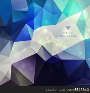 Abstract modern background with polygons ?an be used for invitation, congratulation or website