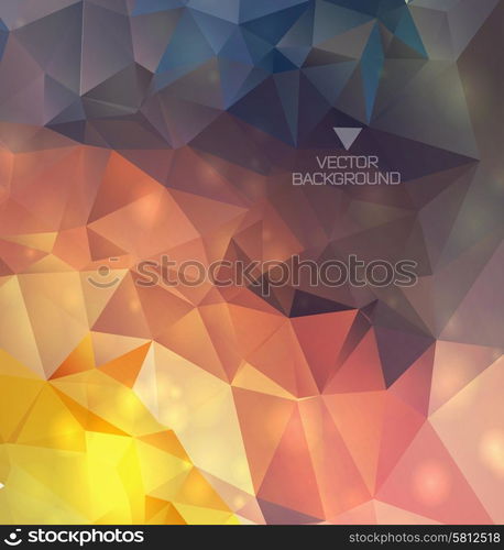 Abstract modern background with polygons/ vector ?an be used for invitation, congratulation or website