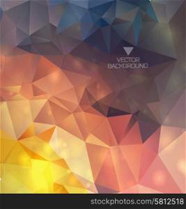 Abstract modern background with polygons/ vector ?an be used for invitation, congratulation or website