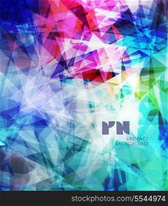 Abstract modern colorful background