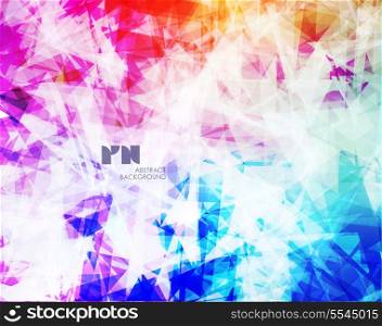 Abstract modern colorful background can be used for invitation, congratulation or website layout vector