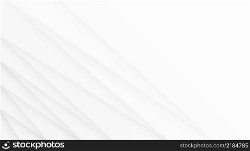 Abstract modern line background, White and grey geometric texture, 3d design pattern