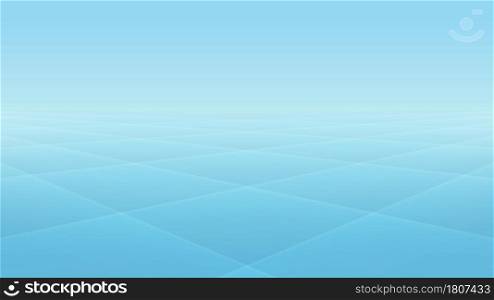 Abstract modern line texture background. Blue sky pattern geometric with copy space. Vector art illustration