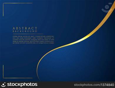 Abstract modern luxury background shape curve cut overlap line pattern with space. vector illustration.