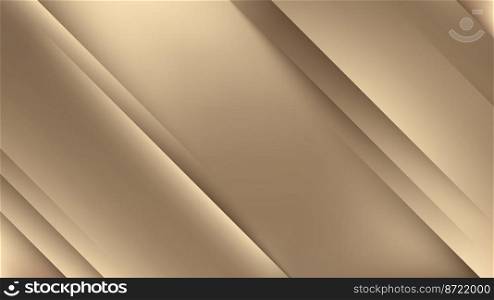 Abstract modern luxury gold diagonal stripes pattern with light and shade on gold background. Vector illustration