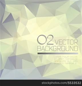 Abstract modern numbered background with polygons, can be used for website, info-graphics