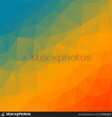 Abstract modern rainbow triangle background for your designs. Abstract rainbow triangle background for your designs
