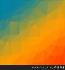 Abstract modern rainbow triangle background for your designs. Abstract rainbow triangle background for your designs