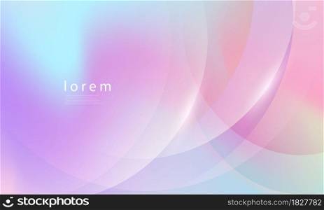 abstract modern shapes. colorful Pastel liquid. creative minimalist. postcard or brochure cover design. gradient background