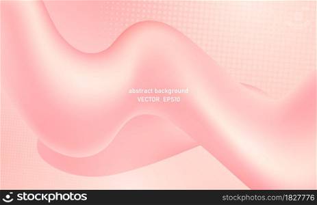 abstract modern shapes. pink Pastel liquid. creative minimalist. postcard or brochure cover design. gradient background
