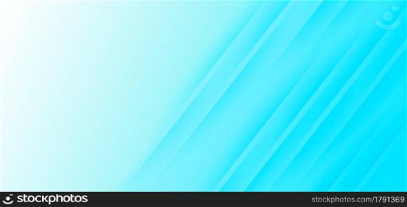 Abstract modern soft blue gradient digonal lines background with copy space for text. Vector illustration