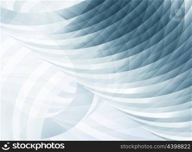 Abstract Modern Striped Blue And White Background