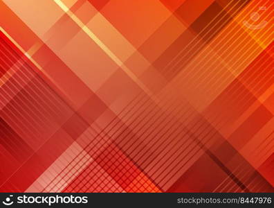 Abstract modern template red stripes diagonal grid pattern and lines background and texture. Vector illustration