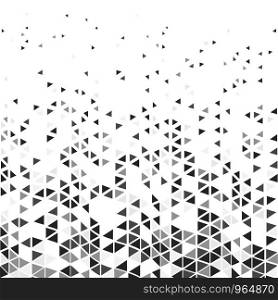 Abstract modern triangle patterns gray tone hipster design decoration background. You can use for poster, cover design, artwork. illustration vector eps10