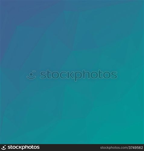 Abstract modern turquoise triangle background for your designs. Abstract turquoise triangle background for your designs