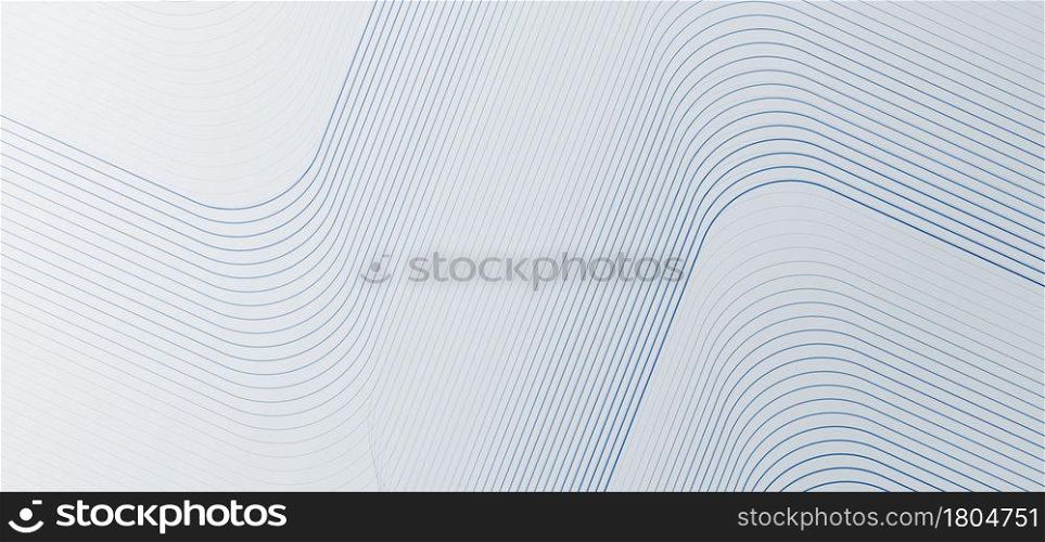 Abstract modern white background with stripe lines design. Vector illustration