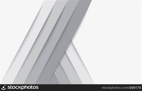 abstract modern white lines background vector illustration EPS10