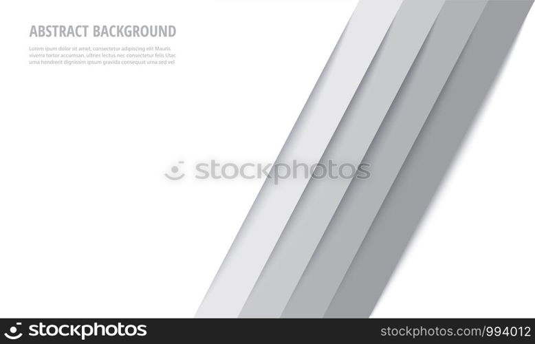 abstract modern white lines background vector illustration EPS10