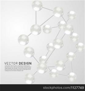 Abstract molecules design. Vector illustration. Abstract molecules design. Vector illustration in eps 10