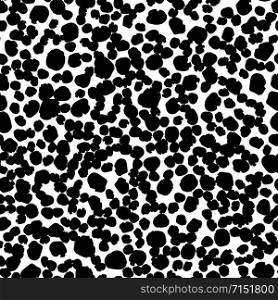 Abstract monochome animal fur seamless pattern. Simple design for fabric, textile print, wrapping paper, textile. Vector illustration. Abstract monochome animal fur seamless pattern illustration