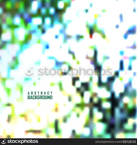 Abstract mosaic background. Blur background ?an be used for invitation, congratulation or website