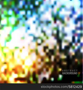 Abstract mosaic background. Shadows and blur background