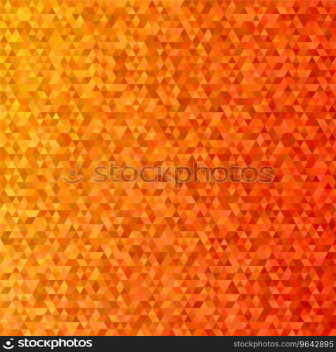 Abstract mosaic triangle tile pattern background Vector Image
