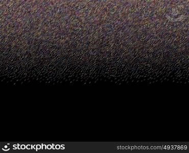 abstract mosaic, vector. Abstract background, optical illusion of gradient effect. Stipple effect. Abstract composition. Rhythmic colorful decorative stripes. Spectrum background. Colorful particles