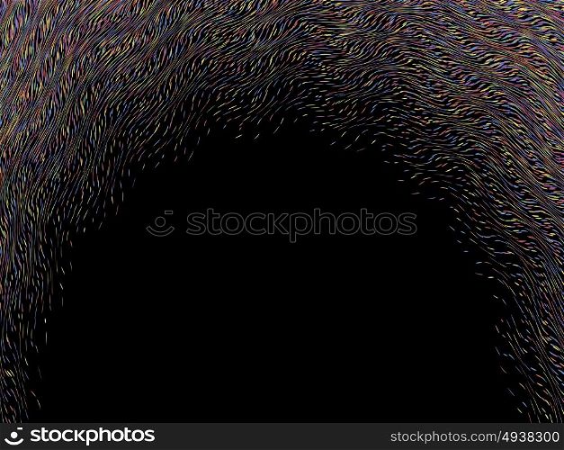 abstract mosaic, vector. Abstract background, optical illusion of gradient effect. Stipple effect. Abstract composition. Rhythmic colorful decorative stripes. Spectrum background. Colorful particles