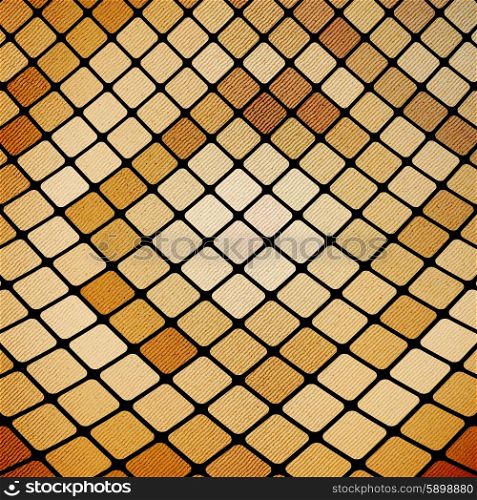 Abstract mosaic, wooden design background vector illustration.