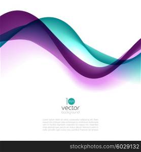 Abstract motion wave illustration. Abstract motion smooth color wave vector. Curve blue and purple lines