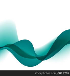 Abstract motion wave illustration. Abstract motion smooth color wave vector. Curve blue lines