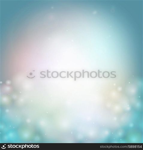 Abstract multicolored defocused lights background vector illustration.. Abstract multicolored defocused lights background vector illustration