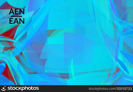 Abstract multicolored shattered glass texture. Transparent overlapping sharp particles create ice crystal digital effect. Explosion burst movement pattern. Background template random fragile motion.