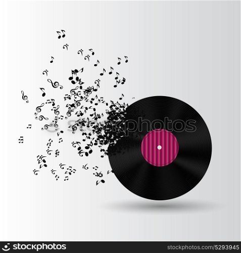Abstract Music Background Vector Illustration for Your Design EPS10. Abstract Music Background Vector Illustration for Your Design