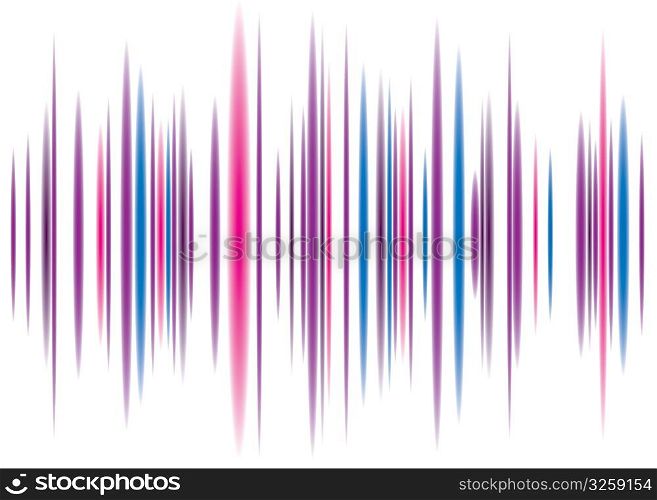 Abstract music equaliser background with flowing peaks pattern