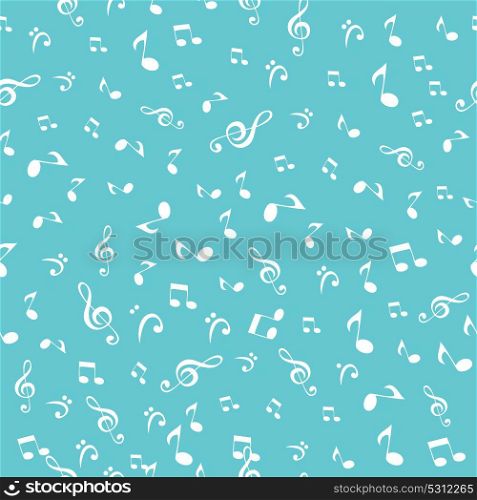 Abstract Music Notes Seamless Pattern Background Vector Illustration for Your Design EPS10. Abstract Music Notes Seamless Pattern Background Vector Illustra