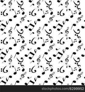 Abstract Music Seamless Pattern Background. Vector Illustration. EPS10. Abstract Music Seamless Pattern Background. Vector Illustration.