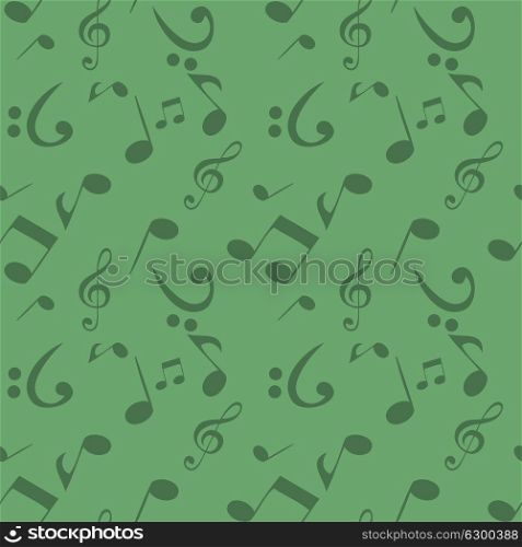 Abstract Music Seamless Pattern Background. Vector Illustration. EPS10. Abstract Music Seamless Pattern Background. Vector Illustration.